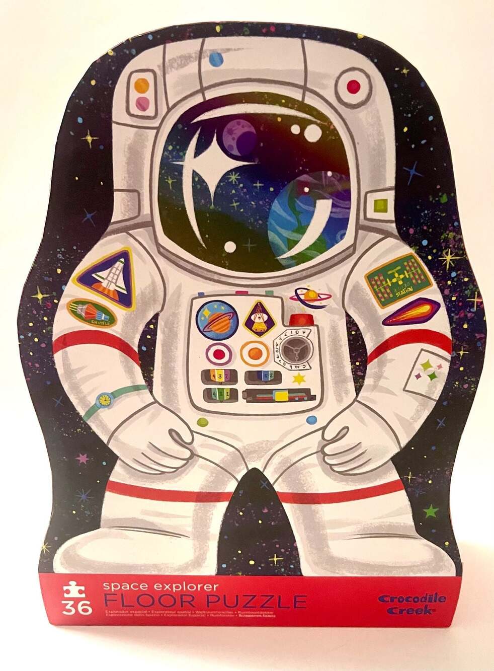 Crocodile Creek Space Explorer 36-Piece Floor Puzzle